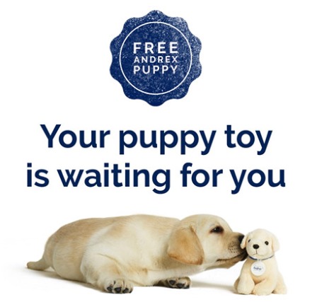 andrex puppy toy 2019